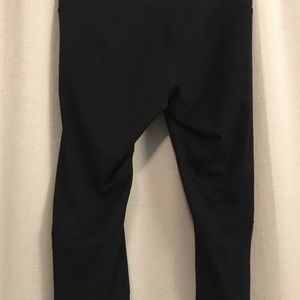 Champion Leggings size L black 7/8 length